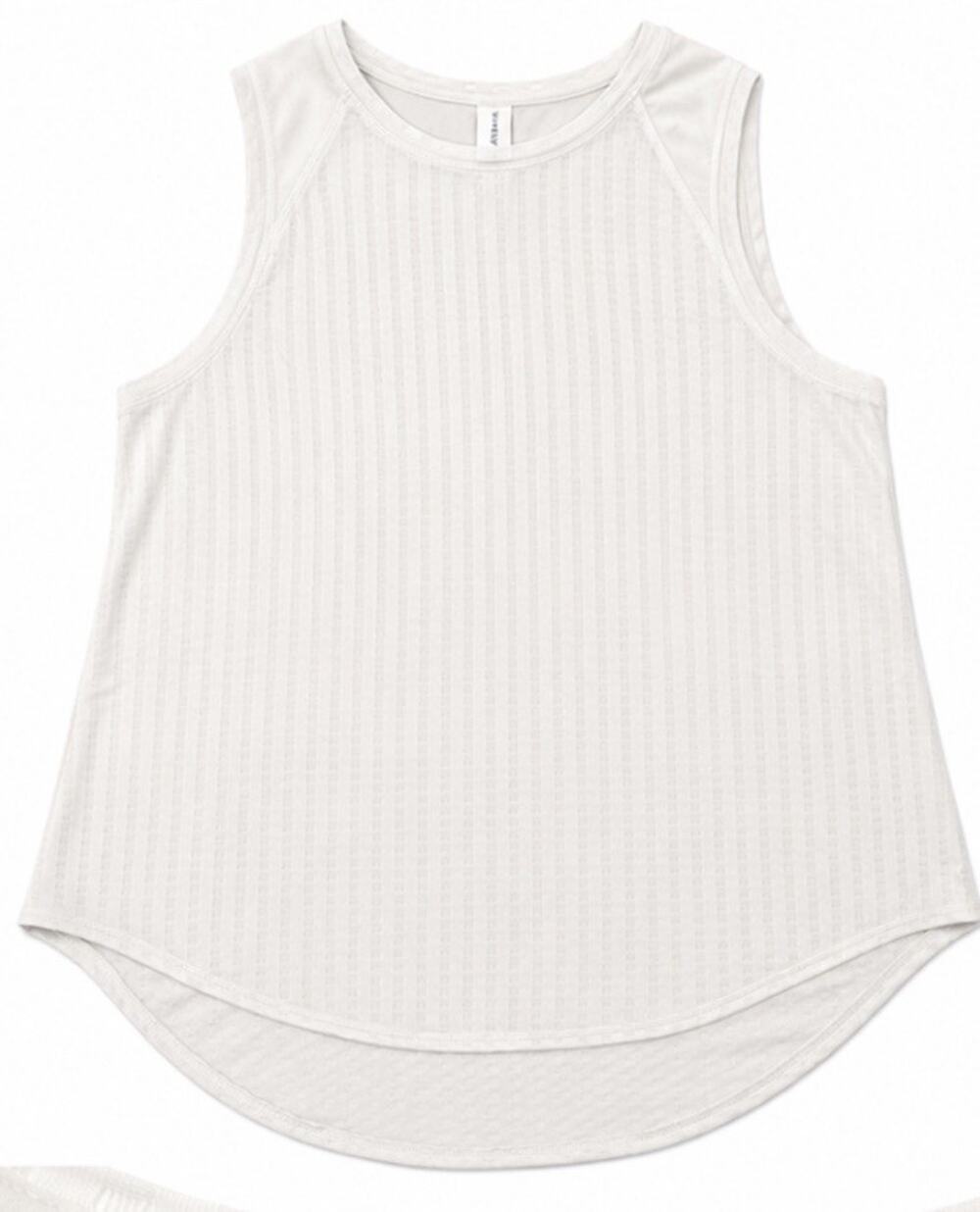 Vively Women’s Textured Sleeveless Tank Top, Size Sm